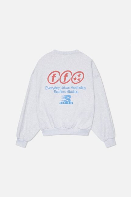 Scuffers FFS Crewneck Light Grey | QW4-18402
