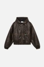 Scuffers Work Jacket Brown Front | QG5-71584