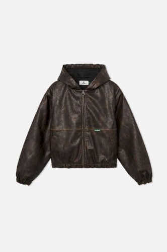 Scuffers Work Jacket Brown Front | QG5-71584