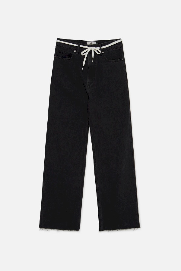Scuffers Perfect Black Jeans Pants Front | CG0-06821 Scuffers Perfect Black Jeans Pants Front | CG0-06821
