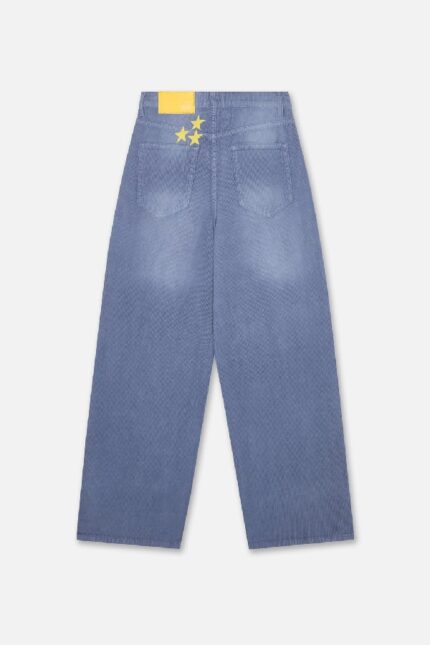 Scuffers Jumbo Corduroy Pants Blue Backside | VC9-67304