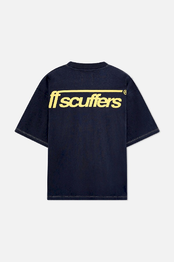 Scuffers Billy T-Shirt Dark Blue Backside | FR2-32045 Scuffers Billy T-Shirt Dark Blue Backside | FR2-32045