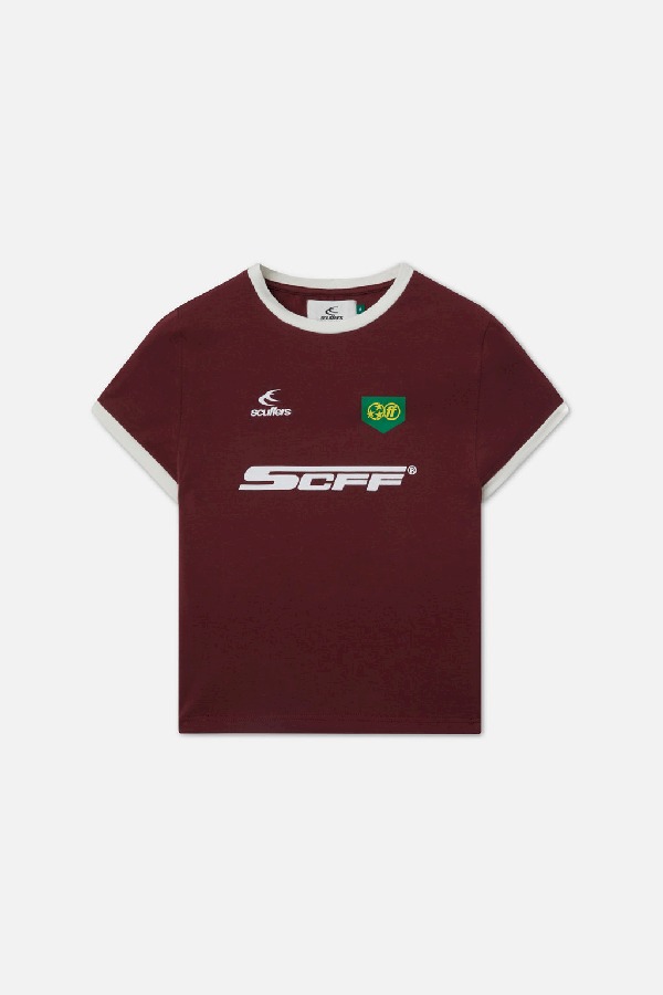 Scuffers Block T-Shirt Red Front | NV1-79864 Scuffers Block T-Shirt Red Front | NV1-79864