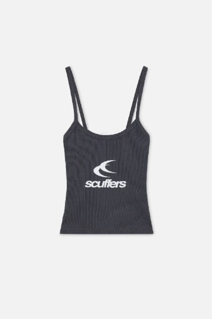 Scuffers Briz T-Shirt Dark Grey | LO1-23816