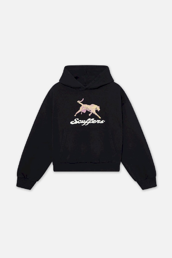 Scuffers Cheetah Hoodie Black | WZ4-34519 Scuffers Cheetah Hoodie Black | WZ4-34519