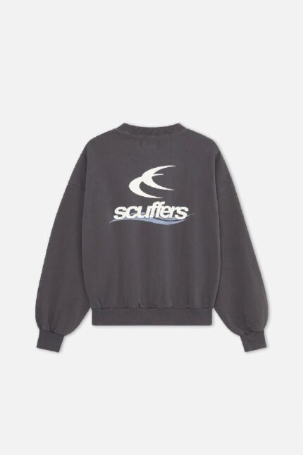 Scuffers Sign Crewneck Navy | WZ4-30148
