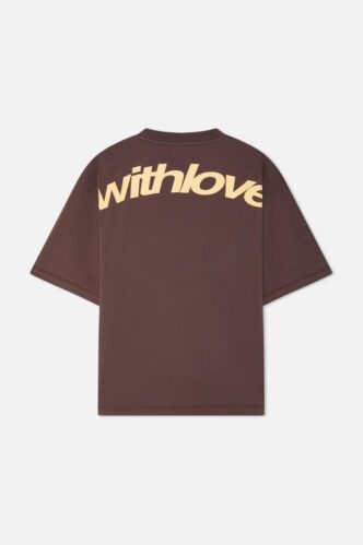 Brown Sign Brown T-shirt Men’s Back side