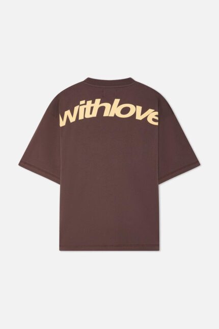 Brown Sign Brown T-shirt Men’s Back side